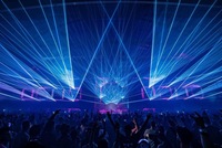Láser de Alta Luminosidad IP65 a Todo Color con Tarjeta SD, Control DMX, Luz Láser para DJ, Teatro, Discoteca, Boda, Fiesta, Eventos