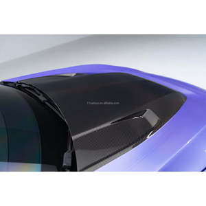 Nuevo Kit <span class=keywords><strong>de</strong></span> Capó Delantero Estilo V en Fibra <span class=keywords><strong>de</strong></span> Carbono Húmeda Negra para Tesla Model S Plaid 2023-2025 - Product Image 5