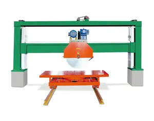 HSQ-2500 Gantry stone block trimming dressing squaring cutter machine