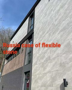 Travertine mềm đá linh hoạt gạch ốp Dễ dàng cài đặt cho nội thất và ngoại thất tường trang trí nội thất cho sử dụng ngoài trời - Product Image 3