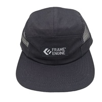 Gorra de Béisbol Deportiva de 5 Paneles de Sarga de Algodón de Alta Calidad, Ajustable con Broche de Plástico, Malla Ventilada para Deportes al Aire Libre, Unisex