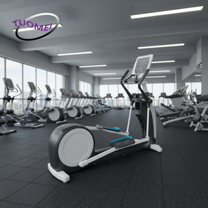 Mesin Elliptical Komersial Grosir Pabrik untuk Gym, <span class=keywords><strong>Cross</strong></span> <span class=keywords><strong>Trainer</strong></span> dengan Rem Magnetik dan Layar LED - Product Image 1