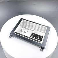 CH320240D-2 3.8 Inci COG Monokrom 320240 Layar Tampilan LCD Grafis 320X240 Dot Matrix LCD Perpustakaan Font LCD Bingkai Besi