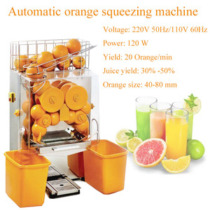 <span class=keywords><strong>Extracteur</strong></span> <span class=keywords><strong>de</strong></span> <span class=keywords><strong>jus</strong></span> électrique automatique Jz haute productivité pour fruits entiers (<span class=keywords><strong>orange</strong></span>, citron) avec récupération des pulpes - Product Image 2