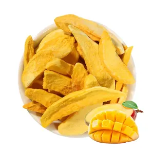 No Additives Freeze Dried Mango Slice Bulk Freeze-Dried Mango No Sugar Freeze Dried Mango