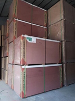 Panneau MDF ignifuge brut 1220*2440mm, poncé, non fini, résistant aux flammes