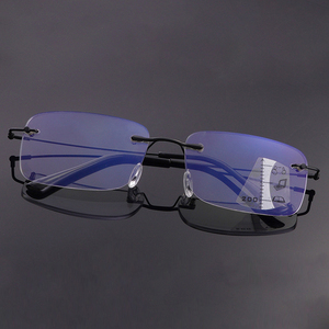 Lunettes de lecture <span class=keywords><strong>progressives</strong></span> multifocales anti-lumière bleue, sans monture, photochromiques, de pointe, anti-lumière bleue - Product Image 1