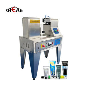 New Manual Semi Automatic Ultrasonic Plastic Cosmetic Hand Cream Lotion Soft Tube Sealer <strong>Sealing</strong> Cutting <strong>Machine</strong> - Product Image 2