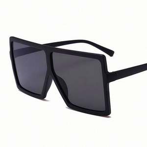 Gafas de Sol Cuadradas Extra Grandes de Moda Retro para Hombre y Mujer, con Logotipo Personalizado, Protección UV400, Montura Grande, Parte Superior Plana - Product Image 2