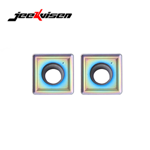 Insertos para Taladro en U Jeekvisen SPMG110408-TG JS115P, Herramientas de Torneado de Acero Superduro CNC, Cortador para Torno - Product Image 2