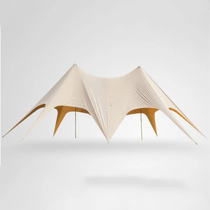 Extra-Large Portable Outdoor Four-Season Butterfly <b>Canopy</b> <b>Tent</b> Camping Padded Oxford Cloth 3000Mm+ Rain-Proof Sun-Proof Sunshade - Product Image 1