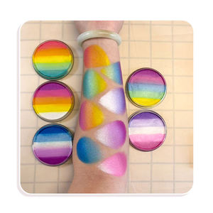 Suministros para pintura corporal, pintura facial para pasteles |   A base de agua, no tóxico |   Diseños de mariposas y hadas de un solo trazo. - Product Image 6