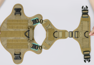 卸売パッド入りナイロン製ソリッドアウトドアウェイトドッグハーネスベスト、引っ張り防止ヘビーデューティトレーニングハーネス（中型/大型犬用） - Product Image 6