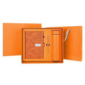 X418 Custom <b>A5</b> PU Leather <b>Notebook</b> Custom Planner Premium Engraved <b>Notebook</b> and Pen Collection for Clients - Product Image 4