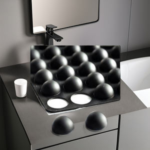 Costume moldado auto-adesivo Silicone borracha junta hemisférica O Ring EPDM NBR tiras planas para corte industrial escada pés - Product Image 6