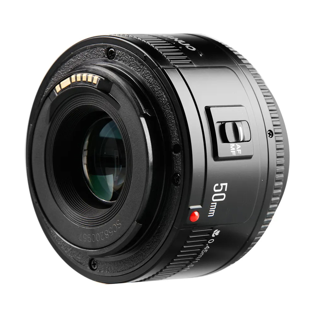 YONGNUO YN50mm F1.8 Auto Focus Standard Prime Lens Large Aperture for Canon EOS DSLR Cameras Photo Studio Accessory