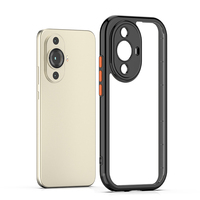 Coque de téléphone rigide antichoc en acrylique transparent anti-rayures coloré pour Huawei Nova 11 SE 12 Ulttra Pro Lite Enjoy 70