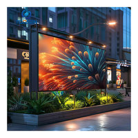 Écran LED extérieur ultra-fin de haute qualité, étanche, fixe, couleur pleine, 960x960mm, anti-poussière, panneau d'affichage LED extérieur