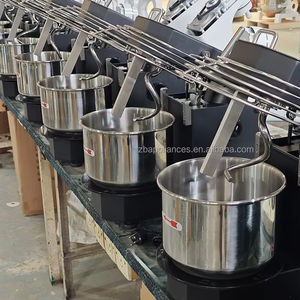 Harga grosir pemasok langsung kepala miring angkat Brushless 7L 3Kg penggunaan rumah roti Amasadora Mixer Spiral mesin Kneader adonan - Product Image 4