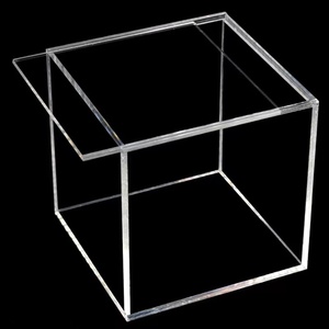 Tùy chỉnh rõ ràng Acrylic trượt hộp hàng đầu perspex hộp lưu trữ hình chữ nhật với nắp trượt Acrylic lucite trượt nắp hộp quà tặng - Product Image 6