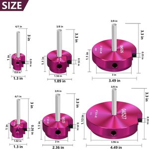 Tự làm tùy chỉnh sửa chữa dụng cụ cầm tay pprk6 sạch ống nhựa phù hợp reamers Kit dwv/PVC/cpvc/ABS phụ kiện công cụ đường ống khoan lổ - Product Image 1