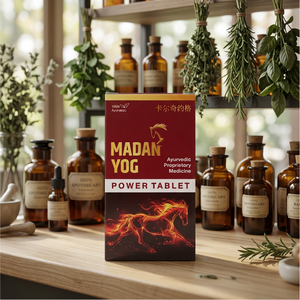 Mezcla Herbal Madan Yog, Extracto de Plantas Ayurvédicas, Fórmula Tradicional para el Bienestar Diario del Hombre Adulto - Product Image 3