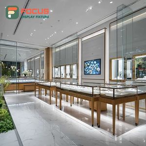 Sistema de Muebles para Joyería Personalizado, Vitrina de Vidrio Templado para Tienda de Joyería - Product Image 4