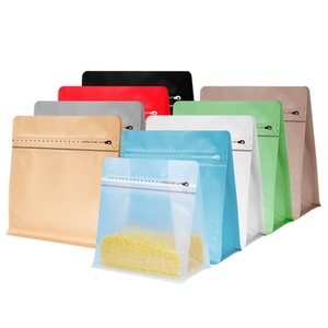 ถุงพลาสติกใส่อาหารแบบซิปล็อคทรงลูกบาศก์ ขนาด 100 กรัม 250 กรัม 500 กรัม 1 กิโลกรัม สำหรับบรรจุกาแฟ ป้องกันกลิ่น พร้อมซิปด้านข้าง พิมพ์โลโก้ตามสั่ง ขายส่ง - Product Image 6