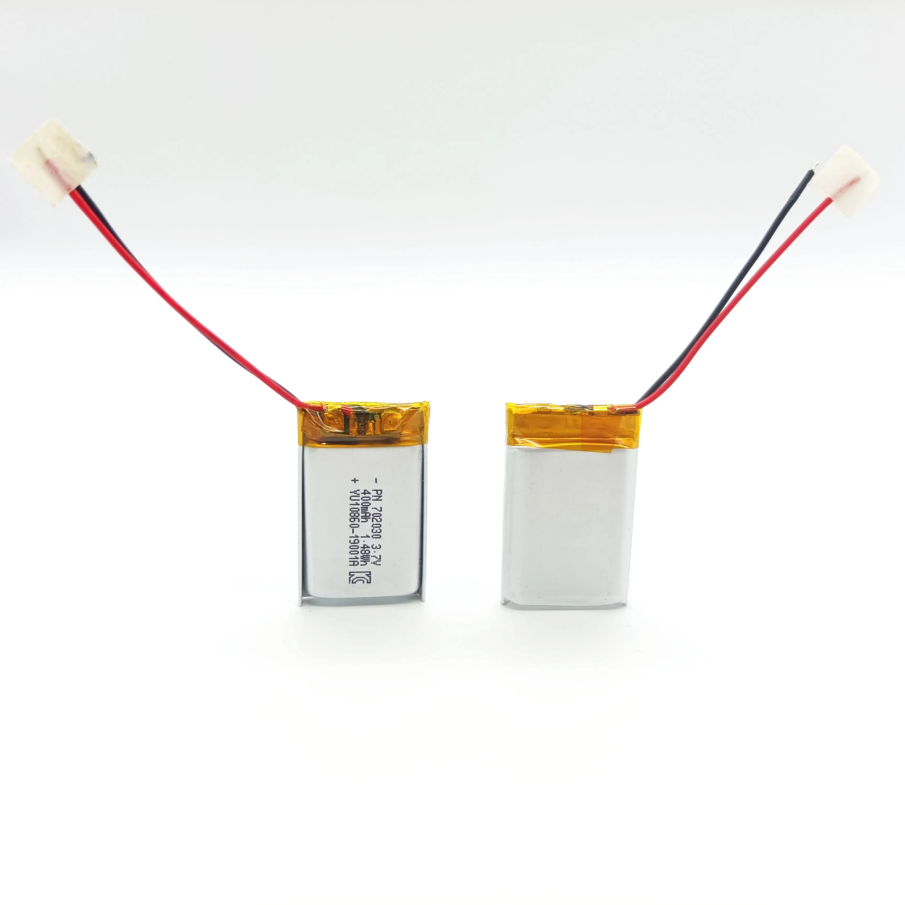 リチウムイオンポリマーバッテリー3.7v 702030 400mah 1000mah 2000mah Bluetoothヘッドセットバッテリー