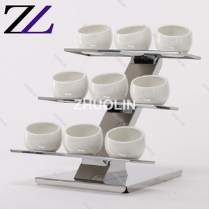Catering Gold Acero inoxidable <span class=keywords><strong>y</strong></span> vidrio <span class=keywords><strong>Buffet</strong></span> Presentación Vajilla Postre Expositor para <span class=keywords><strong>banquetes</strong></span> <span class=keywords><strong>y</strong></span> buffets - Product Image 4