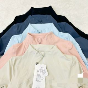 Nueva Chaqueta de Yoga Lulu de Doble Cara, Transpirable, para <span class=keywords><strong>Mujer</strong></span>, Corte Ajustado, Manga Tres Cuartos, para Deportes y Fitness - Product Image 5