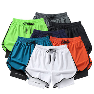 Pantalones Cortos Deportivos para Hombre, de Secado Rápido, Holgados, de 3 Puntos, Anti-Reflejantes, de Doble Capa, para Maratón, Atletismo, Deportes Casuales - Product Image 3