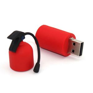 Memoria USB de Silicona de 8GB/32GB con Diseño Personalizado de Extintor de Incendios, Regalos - Product Image 2