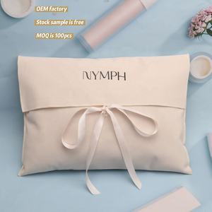 धनुष कस्टम स्क्रीन के साथ उच्च अंत मखमली धूल बैग - Product Image 1