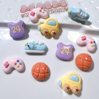 Sport Résine Charmes DIY Fournisseur Dessin Animé Jeux Chaussures De Sport Voiture pour coque de téléphone