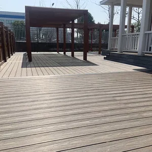 Chinesischer Lieferant Outdoor Co Extrusion Terrasse Holz Verbund deck