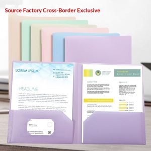 Carpeta de Documentos KE'mu, Doble Bolsillo, PP Opaco, Estilo Americano, Superventas Transfronterizos, Venta Directa - Product Image 3