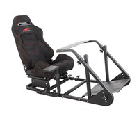 Support de siège de simulateur de course ARTcockpit compatible avec le volant Logitech G29/T300 Formula Force R5