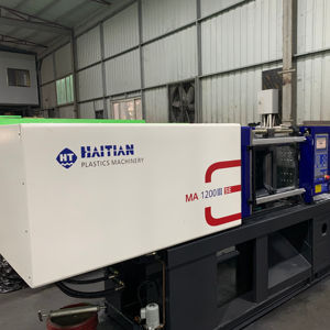 Machine de moulage par injection utilisée par moteur servo entièrement automatique de 120 tonnes pour le rendement élevé de couverture mobile en plastique - Product Image 3