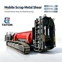 Hochleistungs-Mobiler Hydraulischer Schrottschere-Ballenpressenmotor für Metallrecycling mit Hoher Kapazität für Aluminiumlegierungen