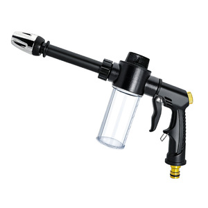 Pistolet de lavage haute pression pour voiture avec distributeur de mousse et tête électroplaquée pour le nettoyage des véhicules et l'utilisation en jardin - Product Image 3
