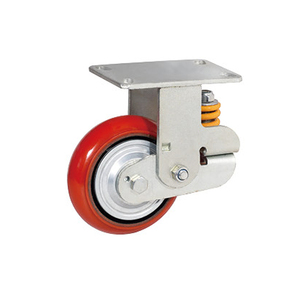 Amortisseur industriel 6 pouces 8 pouces roulettes et roues à <span class=keywords><strong>ressort</strong></span> <span class=keywords><strong>pour</strong></span> porte robuste - Product Image 4