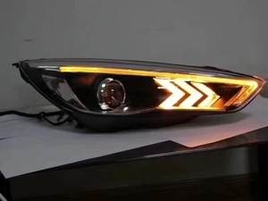 Phare de systèmes d'éclairage automatique de vente chaude pour Focus 2015-2018 pour les conversions de voiture modifié phare modifié par LED de haute qualité - Product Image 4