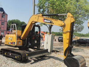 Excavatrice de haute qualité de 7 tonnes, matériel de construction, petite excavatrice Sany d'occasion, excavatrice SANY SY75C à vendre - Product Image 4