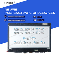Pour HP EliteBook x360 830 G5 G6 – Écran tactile numériseur complet avec charnière de remplacement – L65320-001 L56441-001 CE FC ROHS