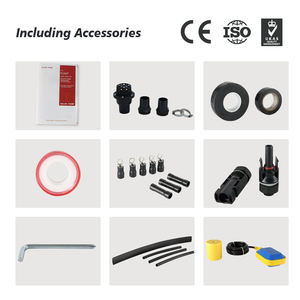 Bomba de Agua Solar Sumergible ZRI Económica de Alta Presión 2200W con Motor DC sin Escobillas de Aluminio y Hierro Fundido para Uso Doméstico - Product Image 4