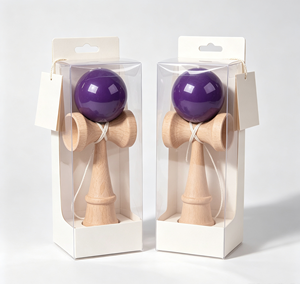 Eco Friendly Wooden Kendama Natural Beech Wood Material Kids Hand <b>Eye</b> Coordination Outdoor Game <b>Toy</b> - Product Image 3