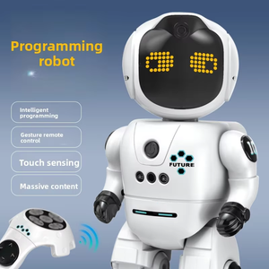 <span class=keywords><strong>Petit</strong></span> robot intelligent programmable, marchant, parlant, <span class=keywords><strong>avec</strong></span> expressions mathématiques, jouet éducatif précoce, robot interactif IA, cadeau <span class=keywords><strong>pour</strong></span> enfants - Product Image 2