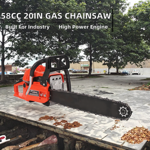 เลื่อยโซ่ยนต์อุตสาหกรรม 52 ซีซี 20 นิ้ว แบบใช้น้ำมันเบนซิน เครื่องยนต์ 2 จังหวะ รุ่น DJ208 รับผลิตตามแบบ OEM รับประกัน 3 ปี - Product Image 2