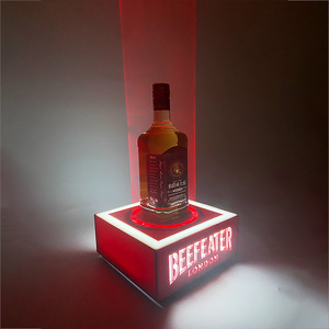 Type Light LED Acrylic Bar Stand Champagne <b>Display</b> <b>Rack</b> Modern Pre Assembled Decoration - Product Image 3